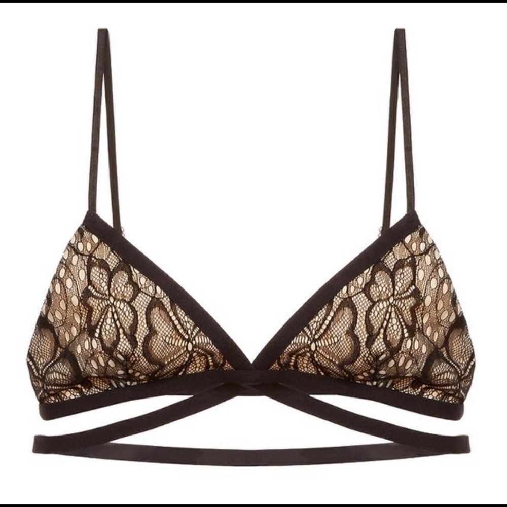 NYTT Waist Floss Lace Triangle Bralette